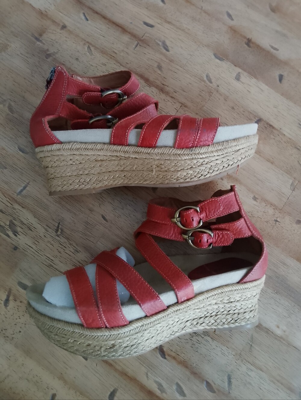 Earthies Tortola wedge Espadrille Sz. 8